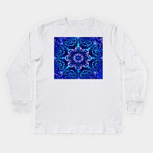 Cosmic Stained Glass 2 Kids Long Sleeve T-Shirt